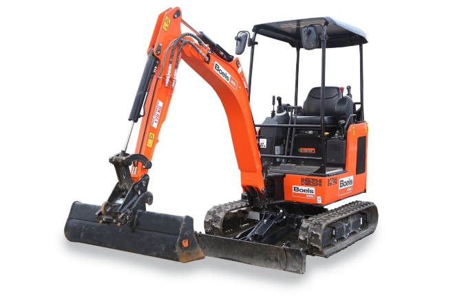 Pelleteuse 1,9 tonne conventionnelle électrique avec verrière