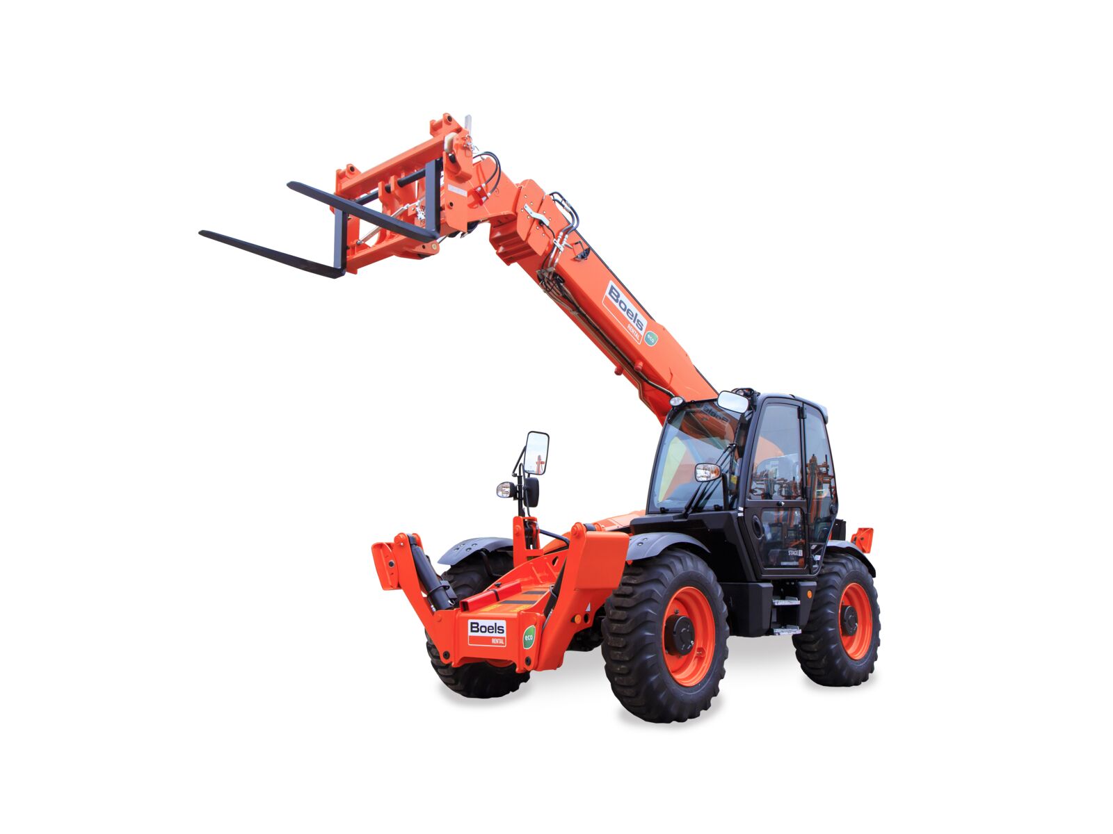 Chariot télescopique 14 m 4 tonnes