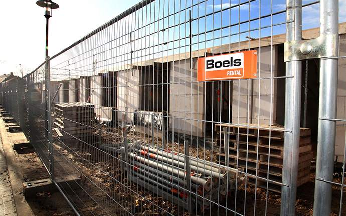 Afrastering Bouw