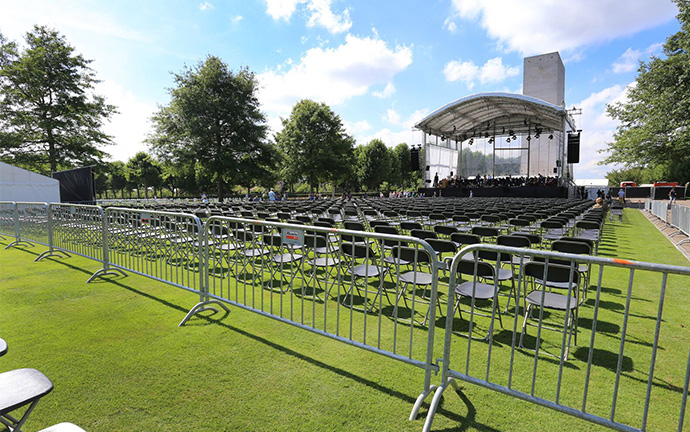 Afrastering evenementen