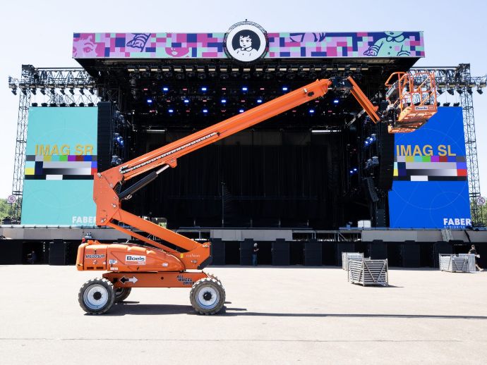 Boels assists in constructing Pinkpop’s 51st edition