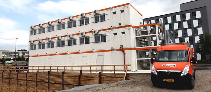 Pomieszczenia pracownicze na miejscu